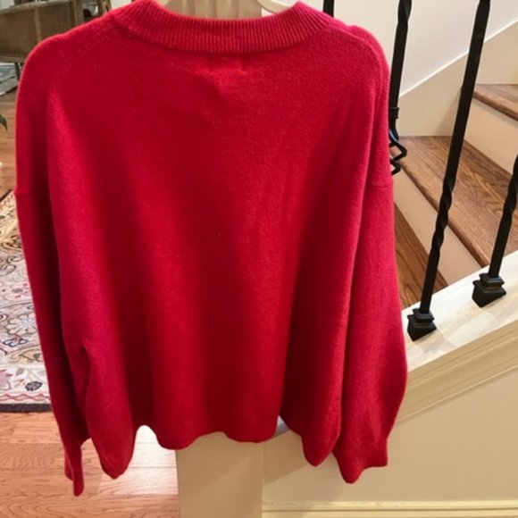 H&M Women's Hot Pink Knit Sweater/ NWT / Size XXL - Picture 4 of 6